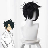 The Promised Neverland Yakusoku no Neverland Ray Perücke Cosplay Perücke Schwarz - cosplaycartde